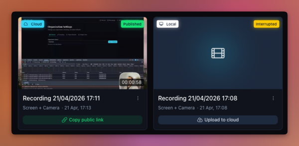 Same screenshot, with gradient background, padding, rounded corners, and drop shadow. The kind of screenshot a marketing team posts on launch day.